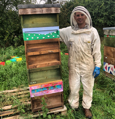 VIDEO: Me chatting to Matthew about why he started beekeeping