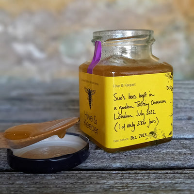 Honey from a garden , Tooting Common, London