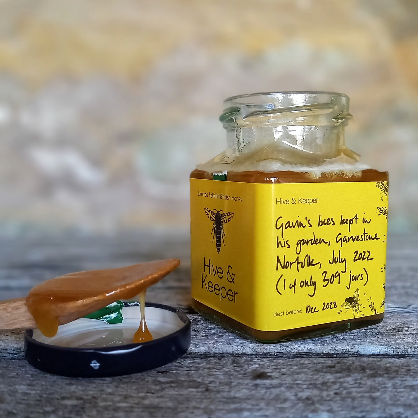 Honey from a garden, Gaverstone, Norfolk