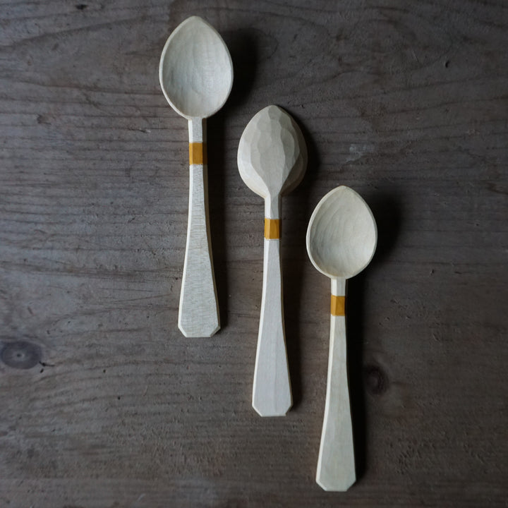 Hand carved honey spoon (British sycamore)