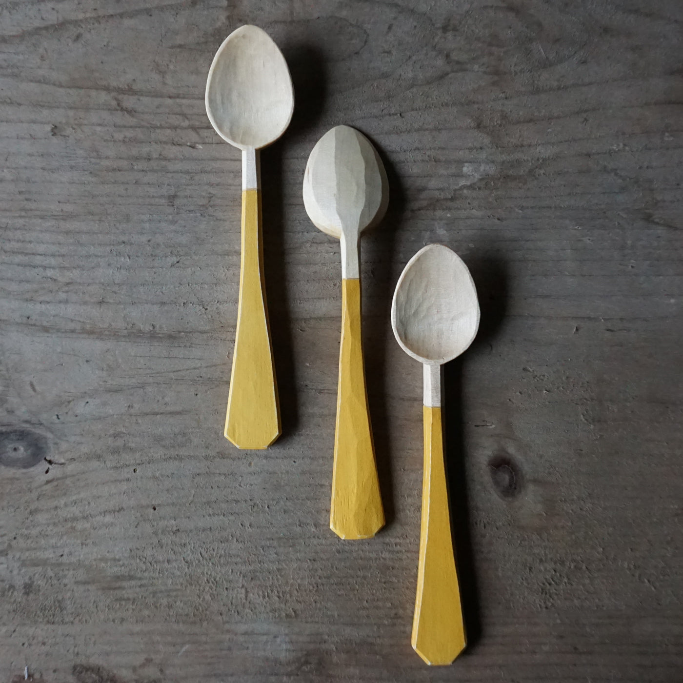 Hand carved honey spoon (British birch)