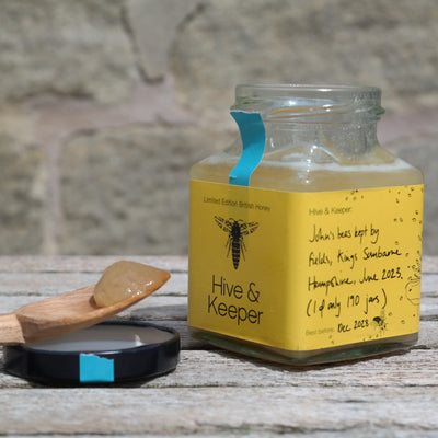 Honey from fields, Kings Somborne, Hampshire