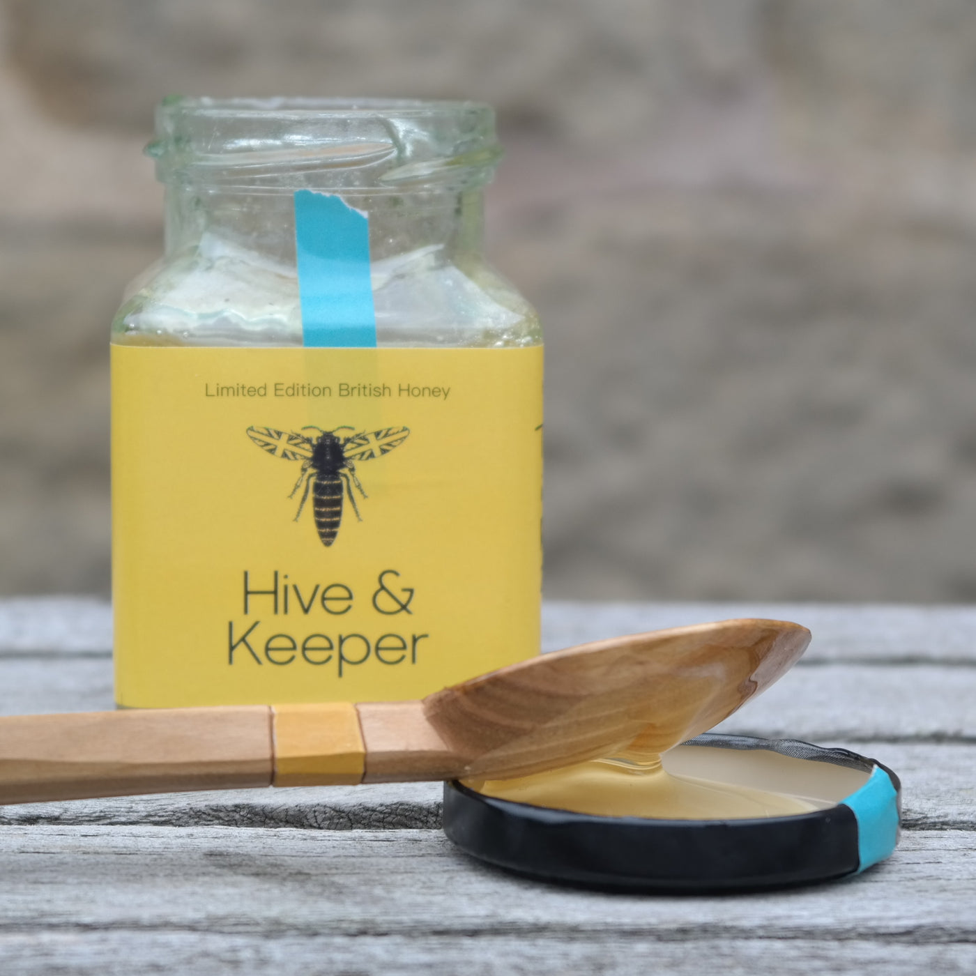 Honey from wildflower meadows at Rotherfield, Sussex