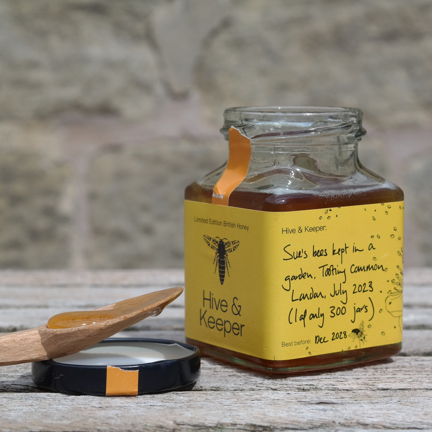 Honey from a garden , Tooting Common, London