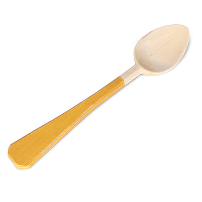 Hand carved small birch spoon