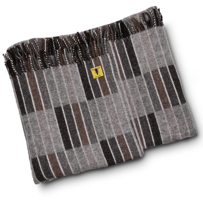 The Seaside Shetland wool throw