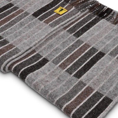 The Seaside Shetland wool throw
