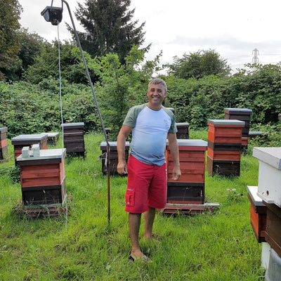 Honey from fields at Holyport, Berkshire