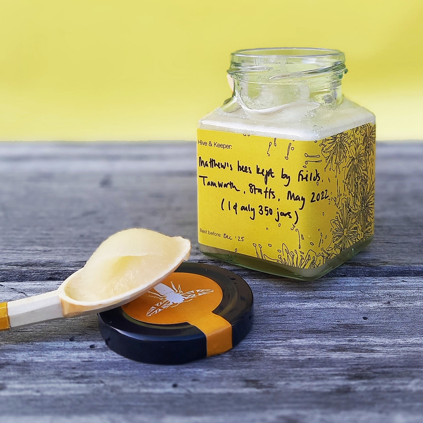 Honey from fields, Tamworth, Staffordshire