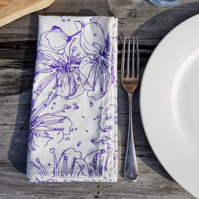 Wild Rose Floral Napkins (Set of 4)